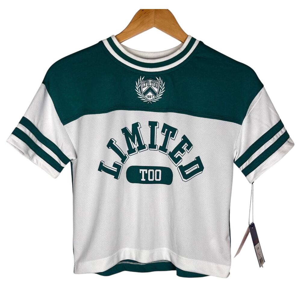 Limited Too Jersey Oversized Graphic Tee Girls Small 7/8